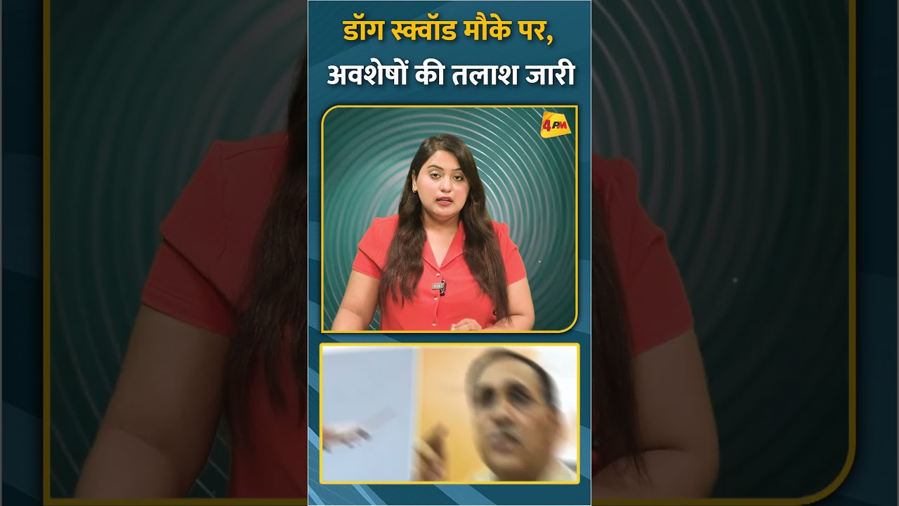 डॉग स्क्वॉड मौके पर, अवशेषों की तलाश जारी #shorts #short