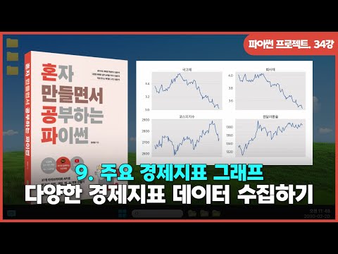 [파이썬 프로젝트] Ch 09. 주요 경제지표 그래프 | ②다양한 경제지표 데이터 수집하기