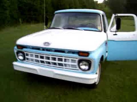 1965 Ford f100 youtube #8