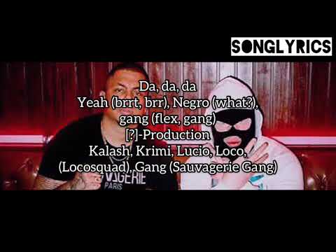 LUCIANO x KALASH CRIMINEL - WEIß MASKIERT Lyrics (SONGLYRICS)