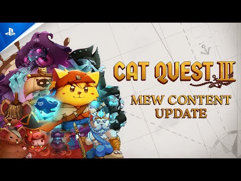 Cat Quest III - Mew Content Update Trailer | PS5 & PS4 Games