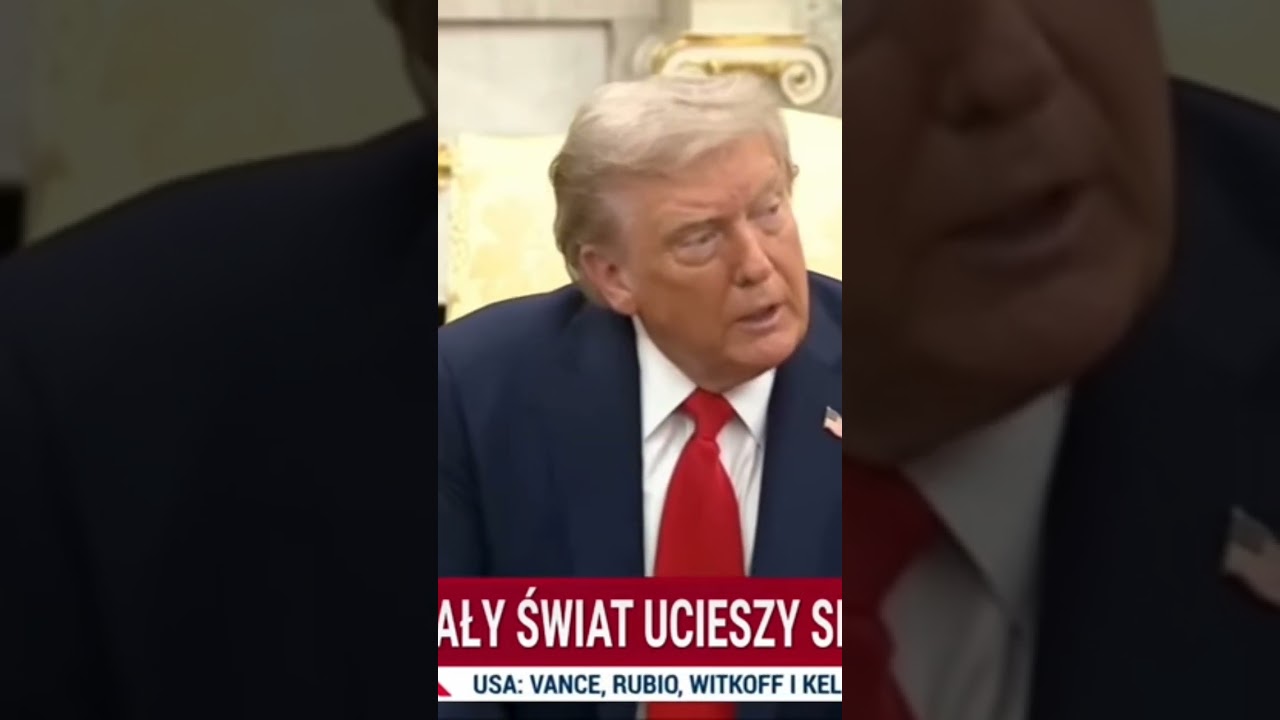 Spotkanie Trump- Zełeński. Trump: zrobię wszystko, żeby ta wojna się po prostu skończyła