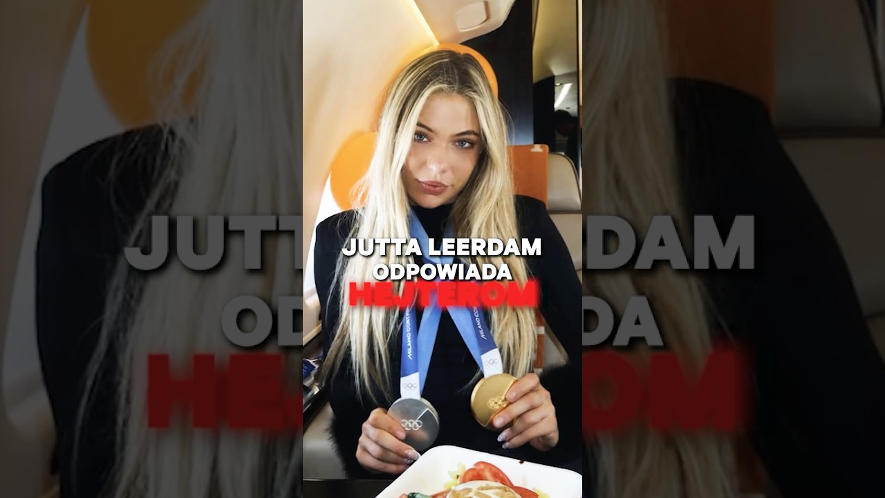 Jutta leerdam odpowiada hejterom. o co cała afera? #shorts