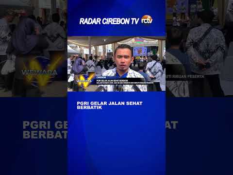 PGRI Gelar Jalan Sehat Berbatik