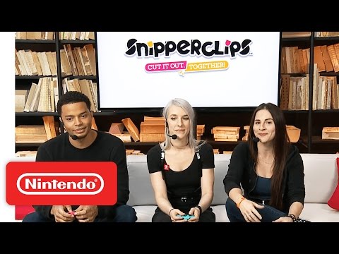 Snipperclips ? Nintendo Treehouse: Live with Nintendo Switch