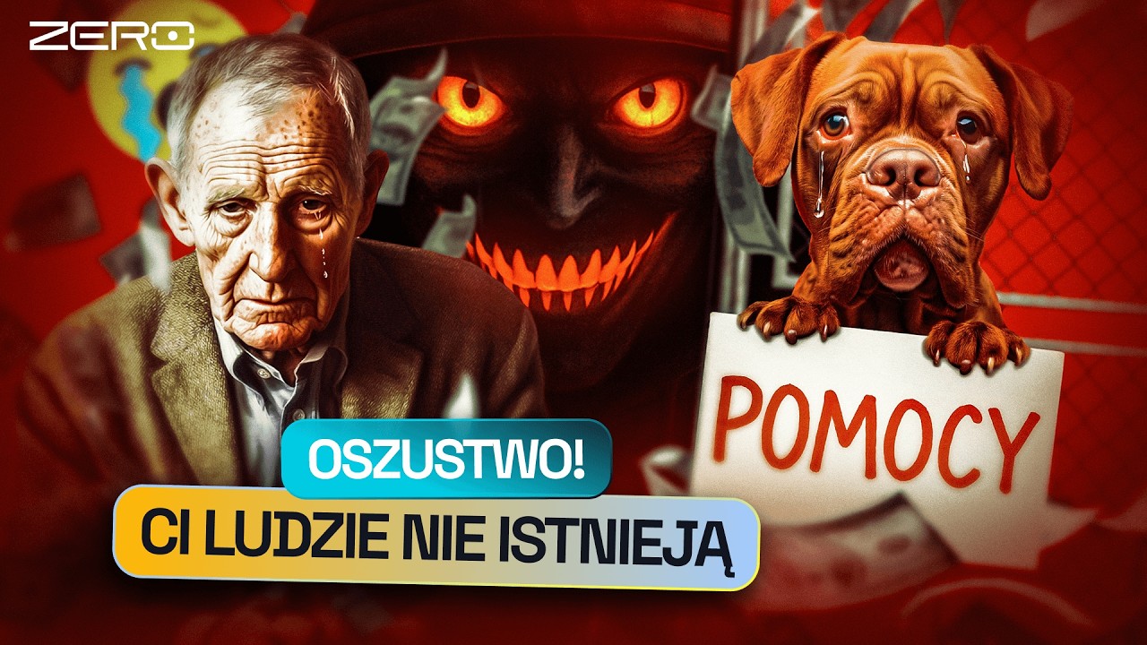 UWAGA NA OSZUSTÓW! DZIADEK Z AI, ZMYŚLONE CHOROBY I KAPCIE Z CHIN