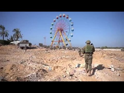 Il tunnel di Hamas vicino alla ruota panoramica del luna park, a Gaza