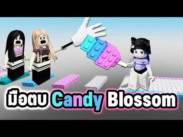 มือตบ Candy Blossom แรงแบบมุ้งมิ้ง! | Roblox Candy Blossom Slap Tower