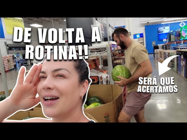 VIDA REAL: COMPRAS DA SEMANA SEM GASTAR MUITO! SERÁ QUE CONSEGUIMOS? 🤔💸