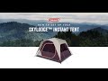 Coleman Skylodge 6-Person Instant Camping Tent, Blackberry