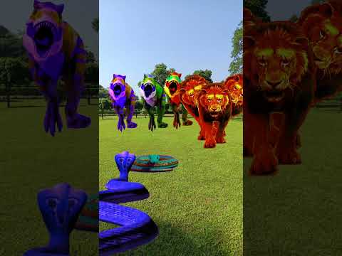 Big dinosaur Chase and chasing part-336#dinosaur #dinomonster #jurassicworld #jurassicpark