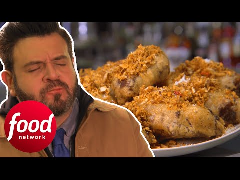 The One-Of-A-Kind Sichuan Wings Found In A Stamp Shop! I Secret Eats With Adam Richman