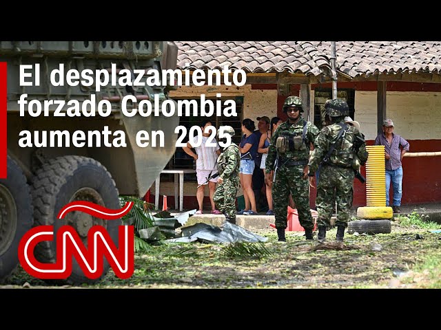 El desplazamiento forzado en Colombia afecta a más de 10.000 personas
