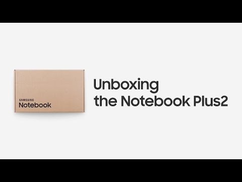 Notebook Plus2: Official Unboxing | Samsung