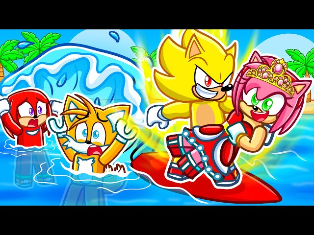Me Convertí en SUPER SONIC en Nada para SALVAR a la PRINCESA en Roblox!