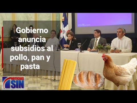 Gobierno anuncia subsidios para combatir inflación