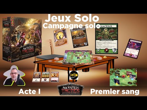 Ascension Tactics - Compagne - Acte I - premier Sang  | Iello | jeu de société