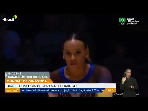 Brasil leva mais dois bronzes no Mundial de Ginástica Brasil leva mais dois bronzes no Mundial de Ginástica