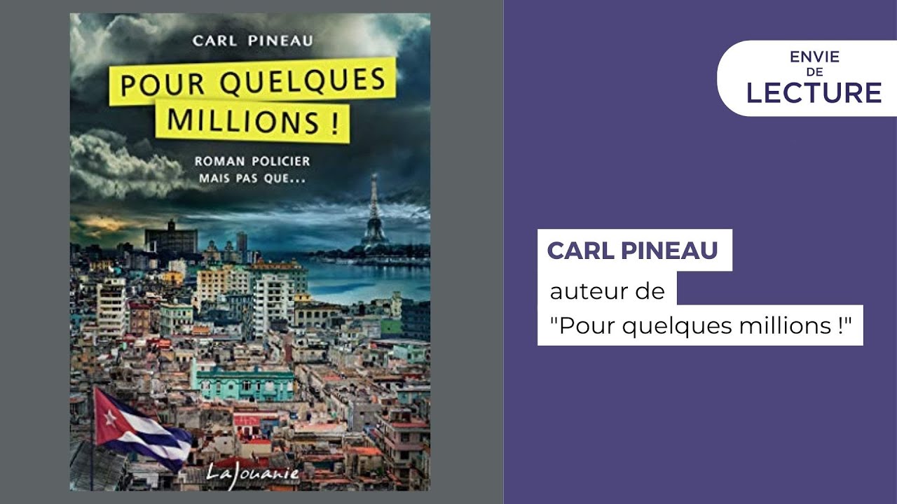 Envie de lecture – Emission de décembre 2021. Rencontre avec Carl Pineau