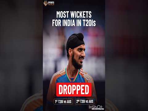 Arshdeep क्यूँ हो रही drop 1 and 2nd T20 indvsaus #cricket #indiateam #indvsaus #shorts #shortsfeed
