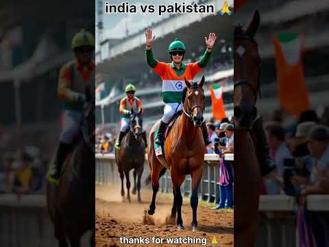 इंडिया का दुबला-पतला घोड़ा vs पाकिस्तान का तेज़ घोड़ा – नतीजा देख दंग रह जाओगे! 😱 #ai #india #army