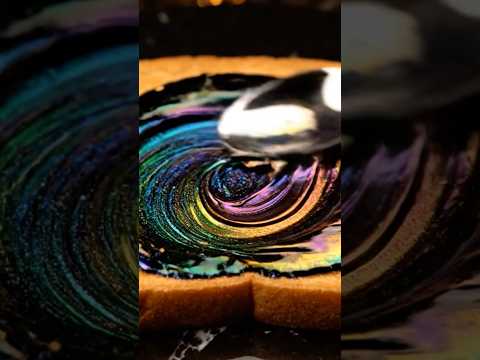 OBSIDIAN SPREADING 🍞 #mukbang #aiasmr #eating #aigenerated #eatingasmr #asmr #satisfying #asmrfood