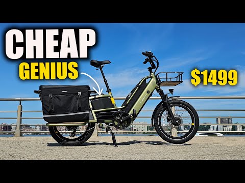 This is the Most Advanced and Versatile Cargo E-bike In the World - Invanti Tornado Pro X1