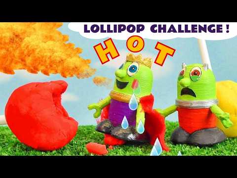 King Funlings fun Lollipop Challenge with Rascal Funling