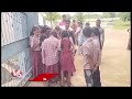 Students Emotional Farewell : Students Cry After Headmasters Transfer in Asifabad | V6 News  - 01:34 min - News - Video