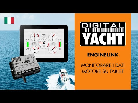ENGINELink - Monitorare i dati motore su tablet - Digital Yacht