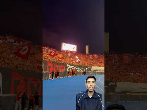 لقطة رائعة من جمهور الوداد في الديربي البيضاوي #الجزائر #المغرب