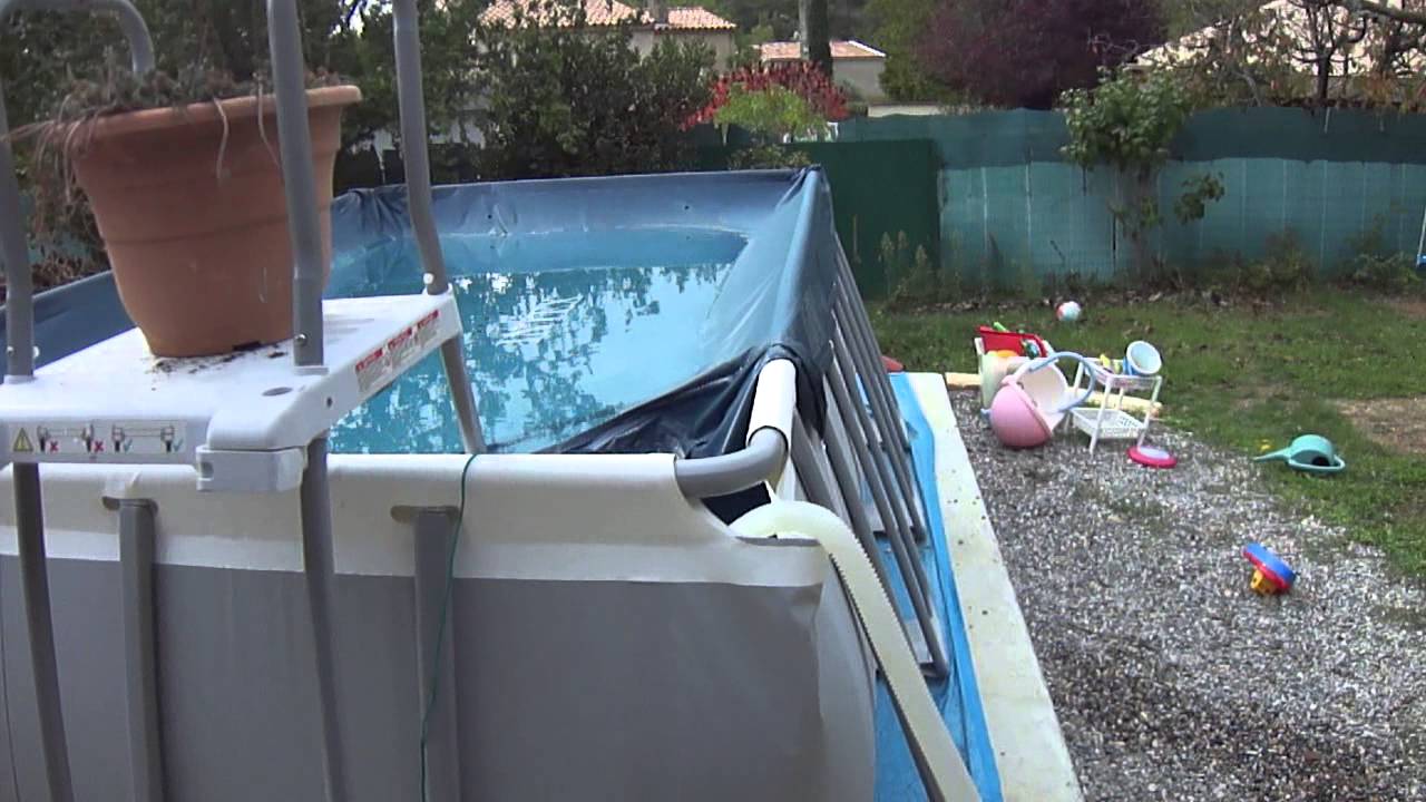 Comment vider sa piscine de 13100 litres YouTube
