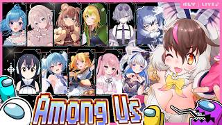【 #AmongUs 】 キ！12人参加⁉🚀悪いコウモリじゃありません👿吊らないでください...！はじめましての皆様と宇宙人狼にチャレンジて