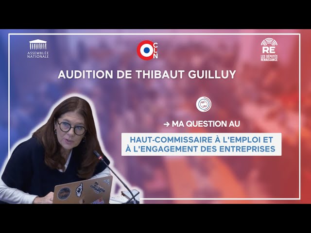 Commission des Affaires sociales : Audition de Thibaut GUILLUY