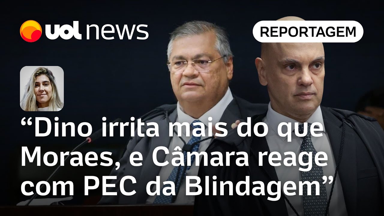 Dino incomoda parlamentares mais do que Moraes e Câmara responde com PEC da Blindagem
