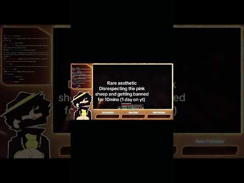 Not cool || #theinvisibledavis #invisibledavisstudios #rareaesthetic #minecraft #pinksheep