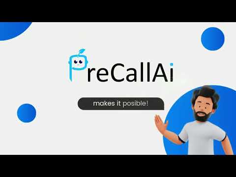 PrecallAi Provide Automated Ai Call Generated 