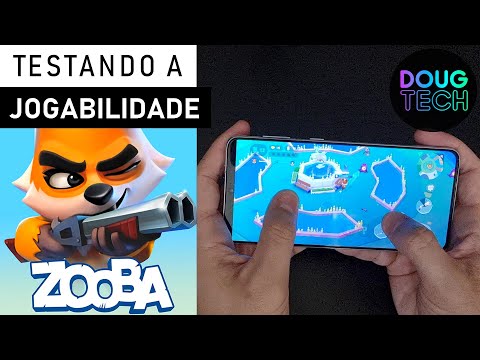 Jogando o ZOOBA no Samsung Galaxy S21 Plus