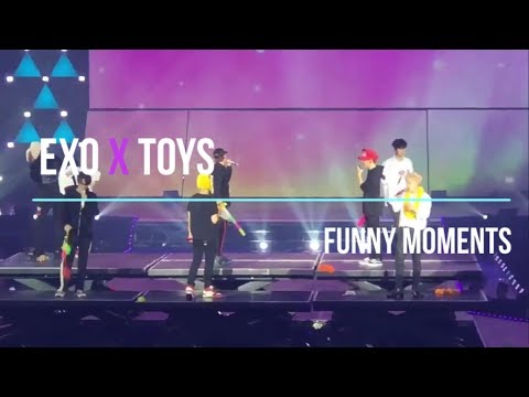 EXO x TOYS | Funny moments