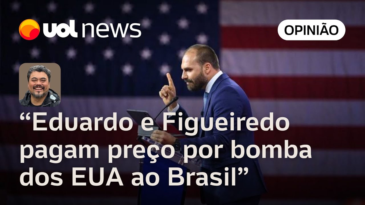 Eduardo Bolsonaro queria tiro de sniper mas Trump jogou míssil na economia do Brasil | Sakamoto
