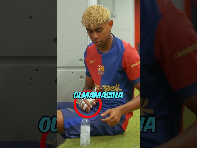 Lamine Yamal ELİNE Niye BANDAJ Takıyor?🩹💪