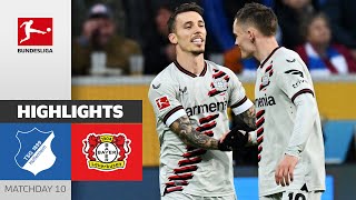 TSG Hoffenheim — Bayer 04 Leverkusen 2-3 | Highlights | Matchday 10 – Bundesliga 2023/24