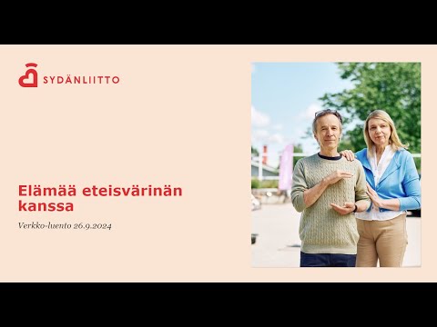 Sydänliiton verkkoluento | Elämää eteisvärinän kanssa