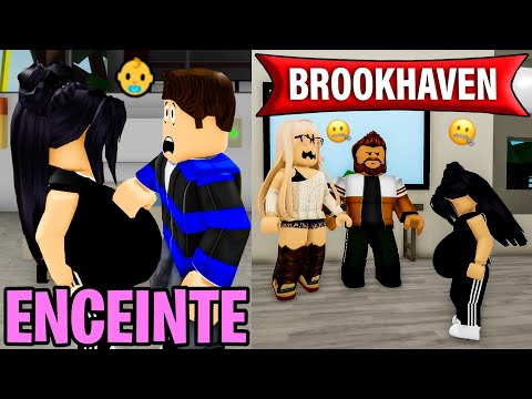 ELLE EST ENCEINTE ???? À 13 ANS ???? | ROBLOX BROOKHAVEN MINI FILM RP