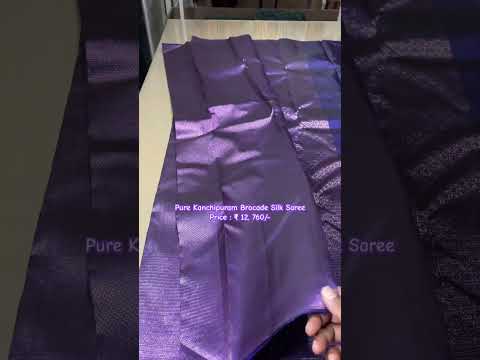 For enquiries and orders, please WhatsApp us on +91 70129 65 492 #sareelove #kanchipattu