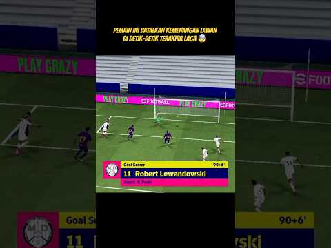 PERTANDINGAN DAH MAU SELESAI.. TIM INI MALAH KEBOBOLAN 🤣 #football #funny #comedy