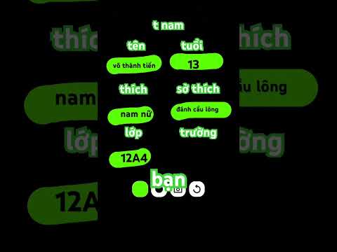 #capcut giới thiệu bản thân t , buổi thk e t thôi