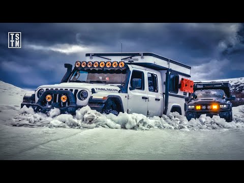 DEEP SNOW In The Remote Mountains of ALASKA!
