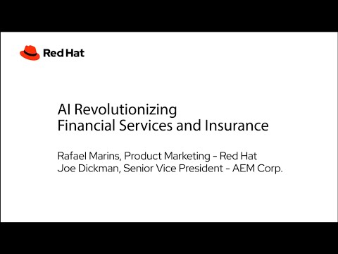 AI Revolutionizing Financial Services and Insurance