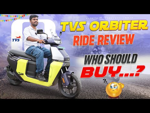 TVS ORBITER EV Ride Review😍 | WHO Should Buy? | Electric Vehicles India